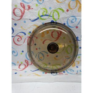 Vintage Pyrex Corning Ware Vision Amber Glass LID ONLY V-1.5c REPLACEMENT